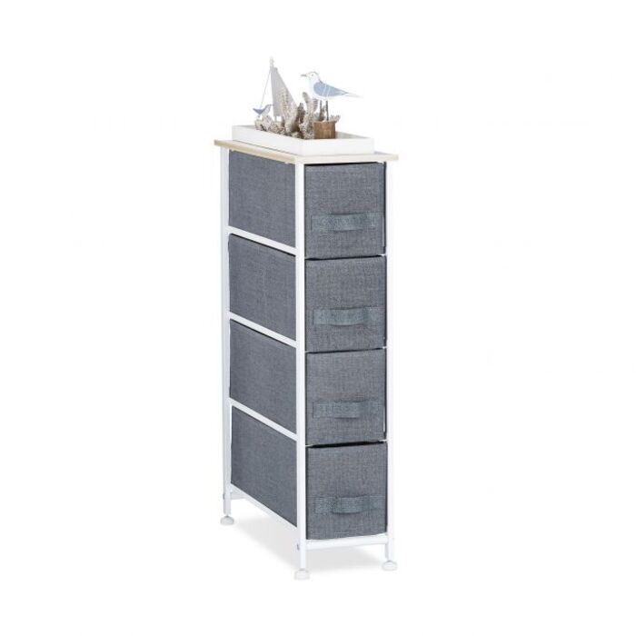 Relaxdays Regalsystem verschiedene Varianten grau