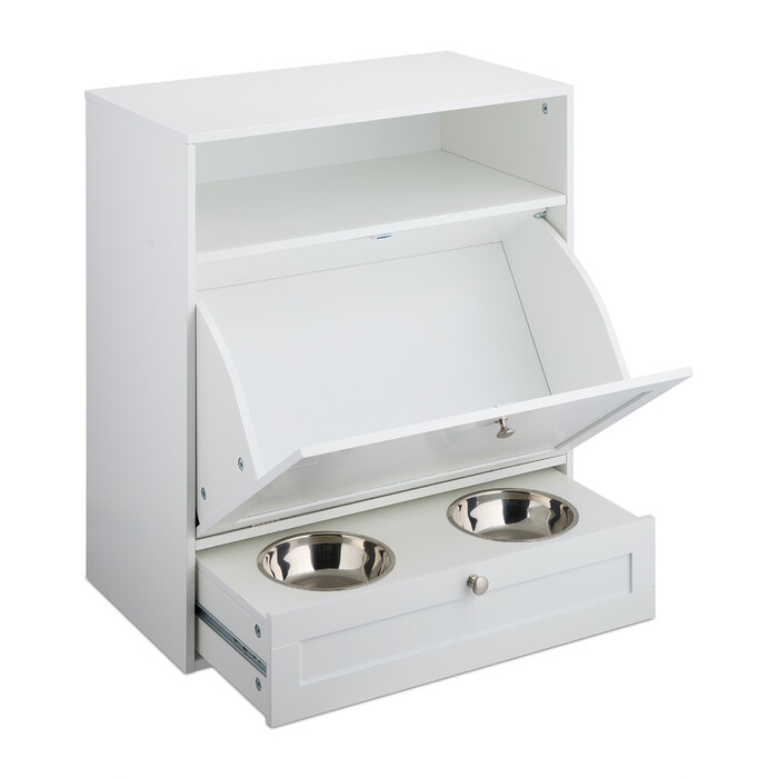Relaxdays Futterschrank Hunde