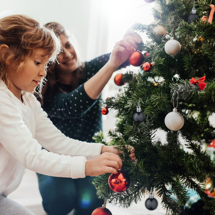 Relaxdays Weihnachtskugeln im 96er Set
