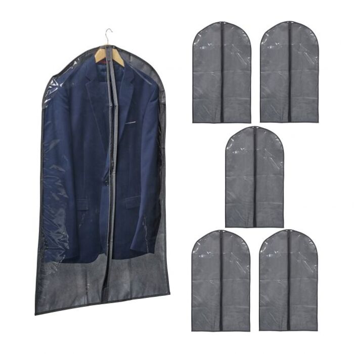Relaxdays Kleidersack 6er Set 100 x 60 cm