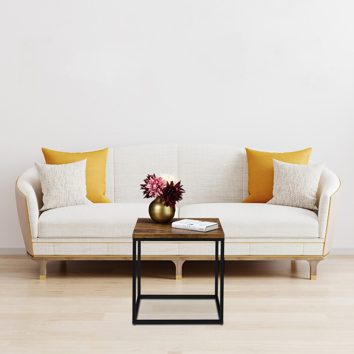 Relaxdays Beistelltisch Industrial Design