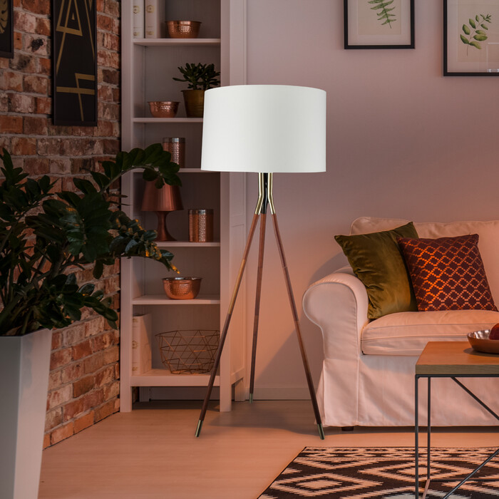 Relaxdays Stehleuchte Wohnzimmer