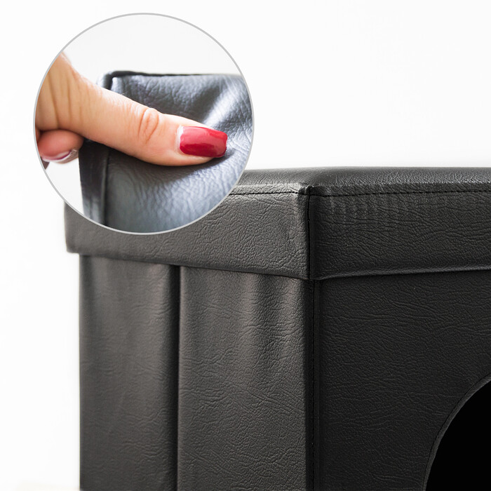 Relaxdays Hundebox Sitzhocker