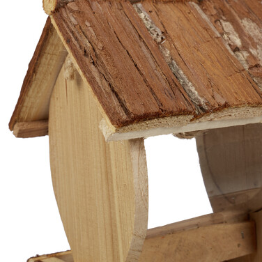 Relaxdays Vogelfutterhaus zum Aufhängen