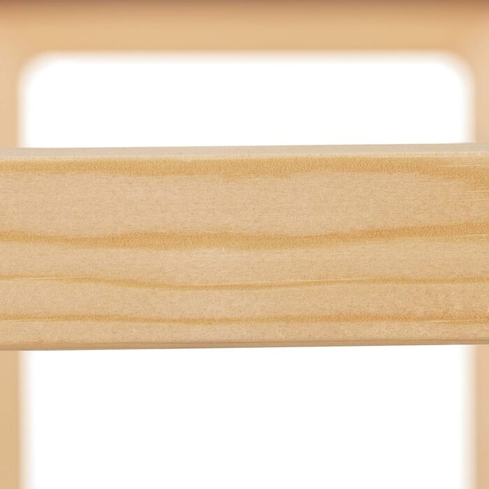 Relaxdays Schuhregal ausziehbar, offener Schuhständer mit 2 Ebenen, Holz & Eisen, erweiterbar bis 118 cm Breite, Natur 2 Etagen