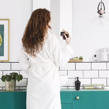 Relaxdays 4-tlg. Badezimmer Set Edelstahl