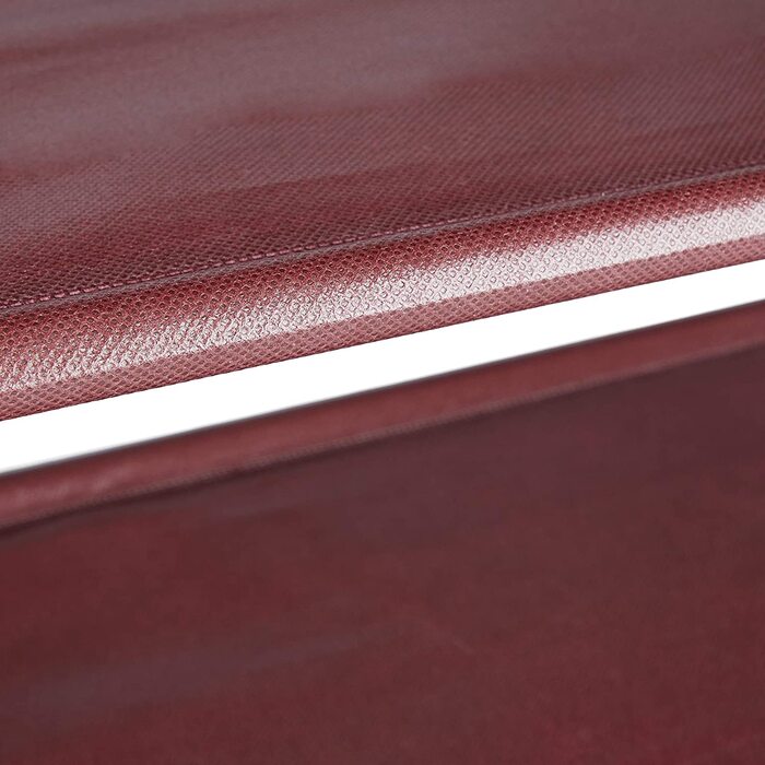 Relaxdays XXL Schuhregal Stecksystem, 10 Ebenen, für 50 Paar Schuhe, Stoff Schuhständer HBT 176,5x99x29,5 cm, (Bordeaux)