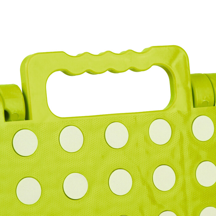 Relaxdays Klapphocker faltbar XL Grün