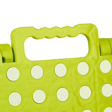Relaxdays Klapphocker faltbar XL Grün