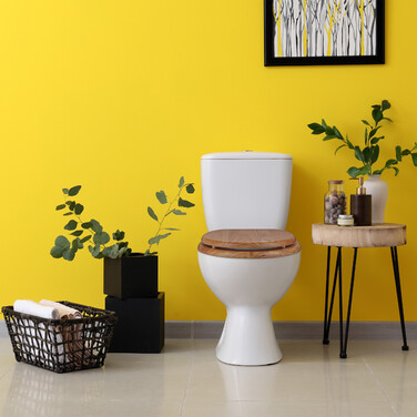Relaxdays Toilettendeckel mit Absenkautomatik