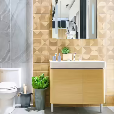 Relaxdays 5-tlg. Badezimmer Set, Edelstahl poliert, moderne Badaccessoires, Silber