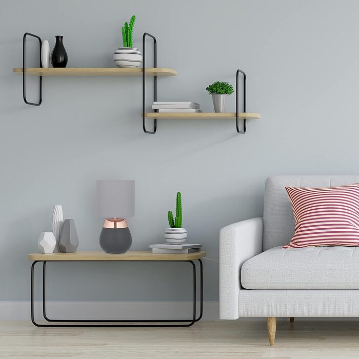 Relaxdays Nachttischlampe Touch dimmbar, moderne Touch Lampe, 3 Stufen, E14, Tischlampe, HxD: 32,5 x 18 cm, grau-kupfer