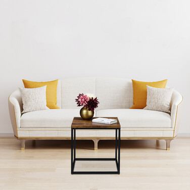 Relaxdays Beistelltisch Industrial Design