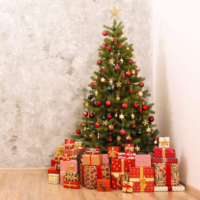 Relaxdays Weihnachtskugeln im 110er Set