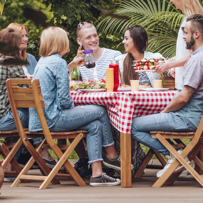 Relaxdays Bunte Trinkgläser mit Deckel 10er Set