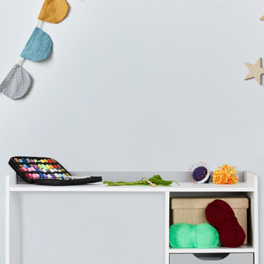 Relaxdays Schreibtisch für Kinder mit Schubladen