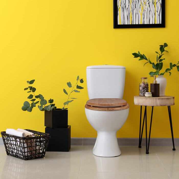 Relaxdays Toilettendeckel mit Absenkautomatik