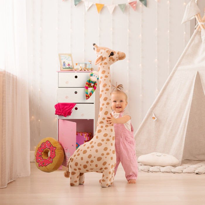 Relaxdays Kommode Kinder 3 Schubladen