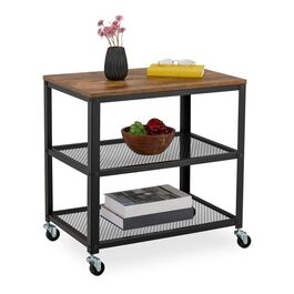 Relaxdays Rollwagen im Industrial Design