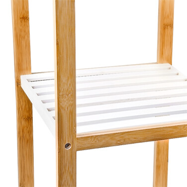 Relaxdays Regal Bambus mit 3 Ablagen