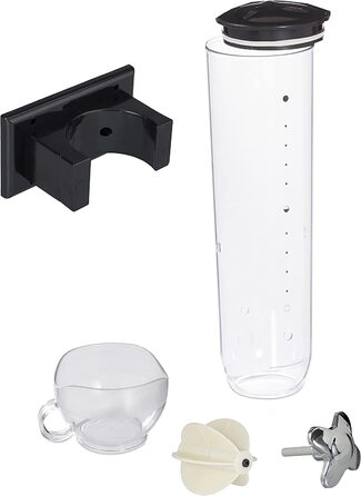 Relaxdays Müslispender, Wandmontage, 1,7 l Behälter