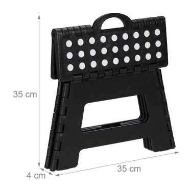 Relaxdays Klapphocker faltbar M