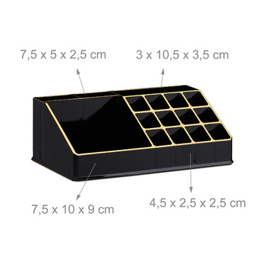 Relaxdays Make Up Organizer mit 8 Schubladen