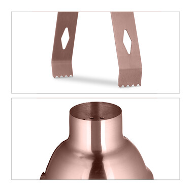 Relaxdays 5-teiliges Cocktail Shaker Set