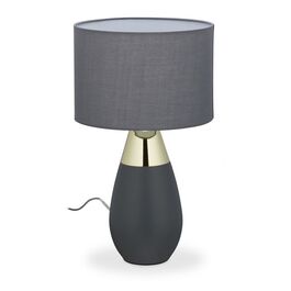 Relaxdays XL Nachttischlampe Touch