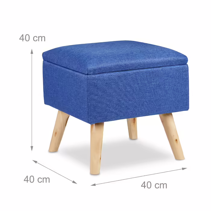 Relaxdays Hocker mit Stauraum