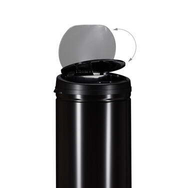 Relaxdays Mülleimer 50 L mit Sensor