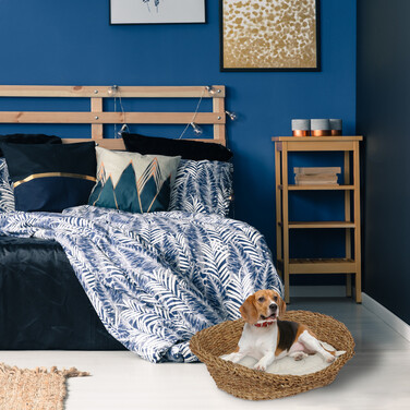 Relaxdays Tierbett für Hunde und Katzen