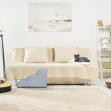 Relaxdays Hundetreppe mit 3 Stufen