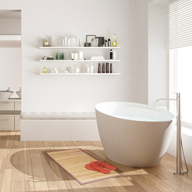 Relaxdays Bambusmatte natur
