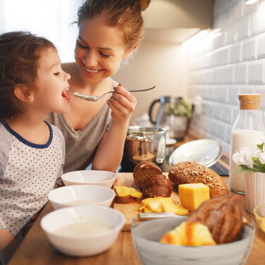 Relaxdays Runder Brotkorb Metall mit Stoffeinsatz