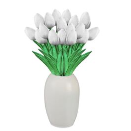 Relaxdays Künstliche Tulpen im 24er Set