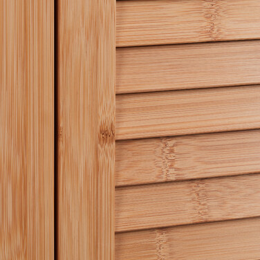 Relaxdays Eckschrank aus Bambus