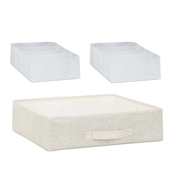 Relaxdays Regalsystem verschiedene Varianten beige