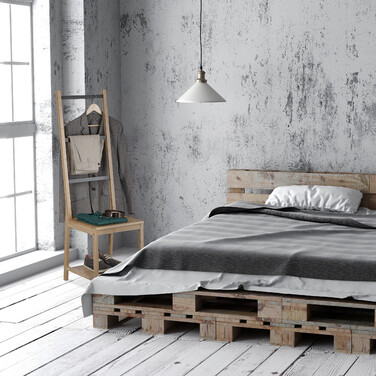Relaxdays Herrendiener Stuhl aus Bambus