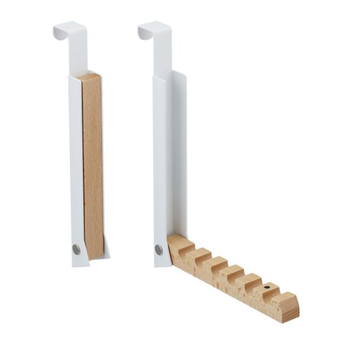 Relaxdays Klappbare Türgarderobe 2er Set