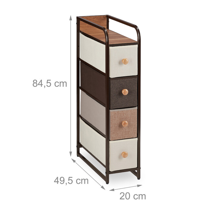 Relaxdays Schubladenschrank vers. Designs
