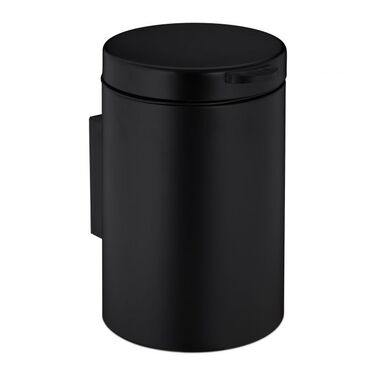 Relaxdays Kosmetikeimer Wandmontage 3 Liter