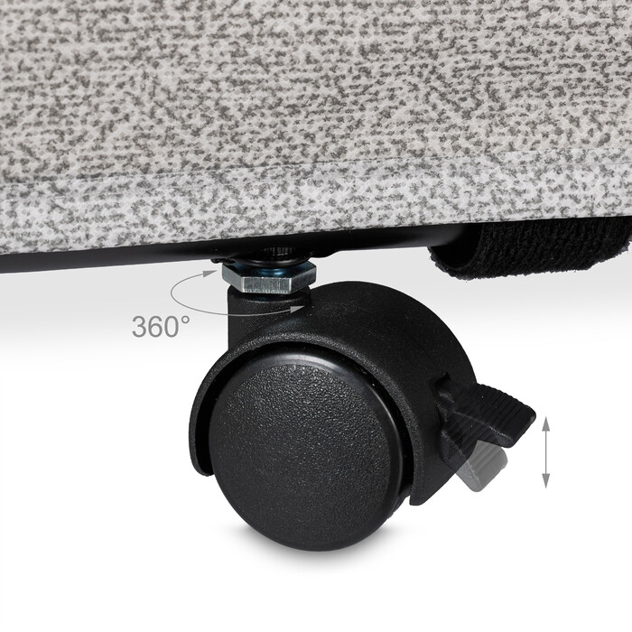 Relaxdays Unterbettkommode mit Rollen 2er Set