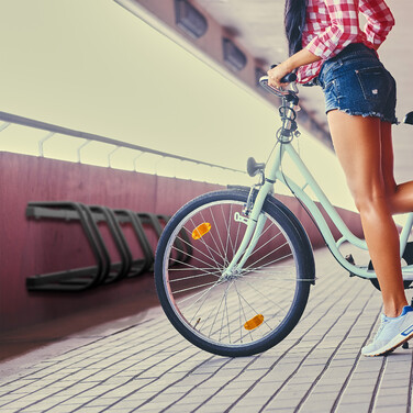Relaxdays Fahrradständer für 6 Fahrräder