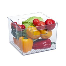 Relaxdays Kühlschrank Organizer mit Griffen