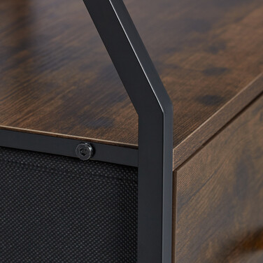 Relaxdays TV Board im Industrial Style