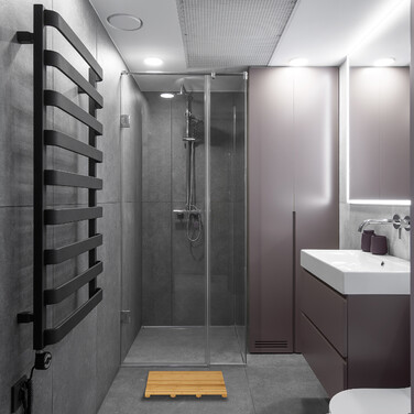 Relaxdays Bambus Badematte