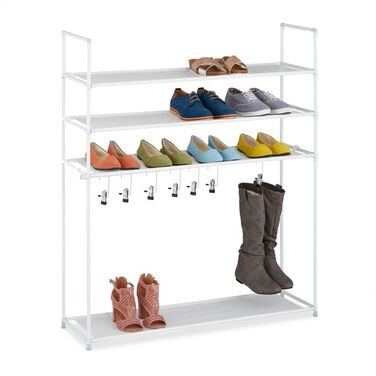 Relaxdays Schuhregal mit Stiefelfach
