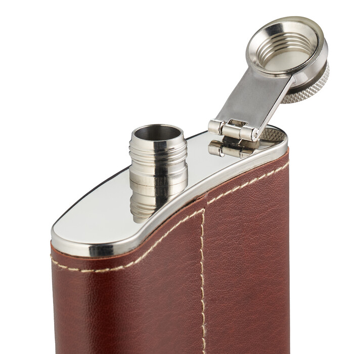 Relaxdays Flachmann 2er Set