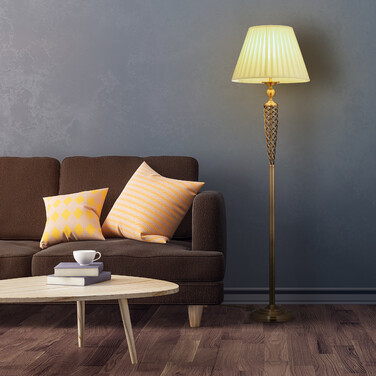 Relaxdays Stehlampe antik